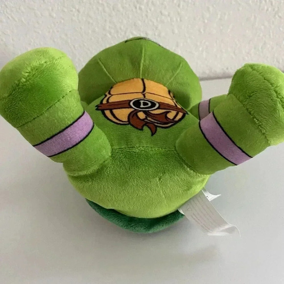 Dog Toy Donatello Teenage Mutant Ninja Turtles Plush Squeaky TMNT Fetch for Pets - Picture 7 of 7
